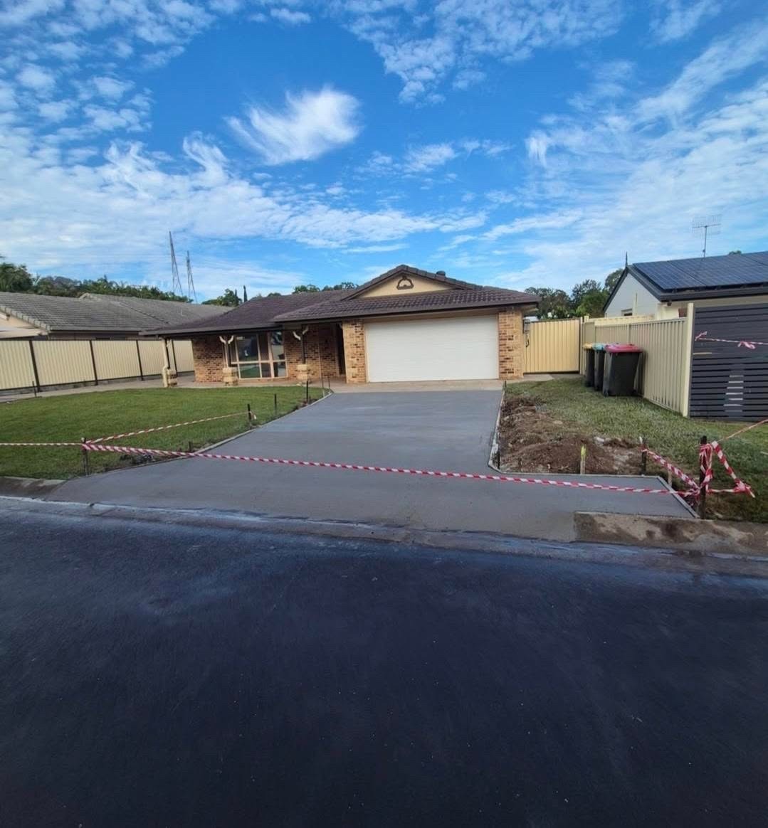 Concrete driveway Gold Coast