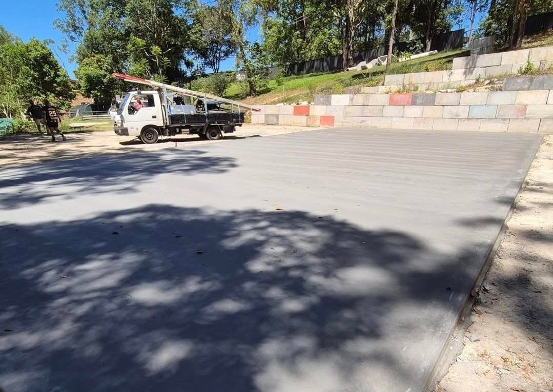 Concrete shed slab Gold Coast